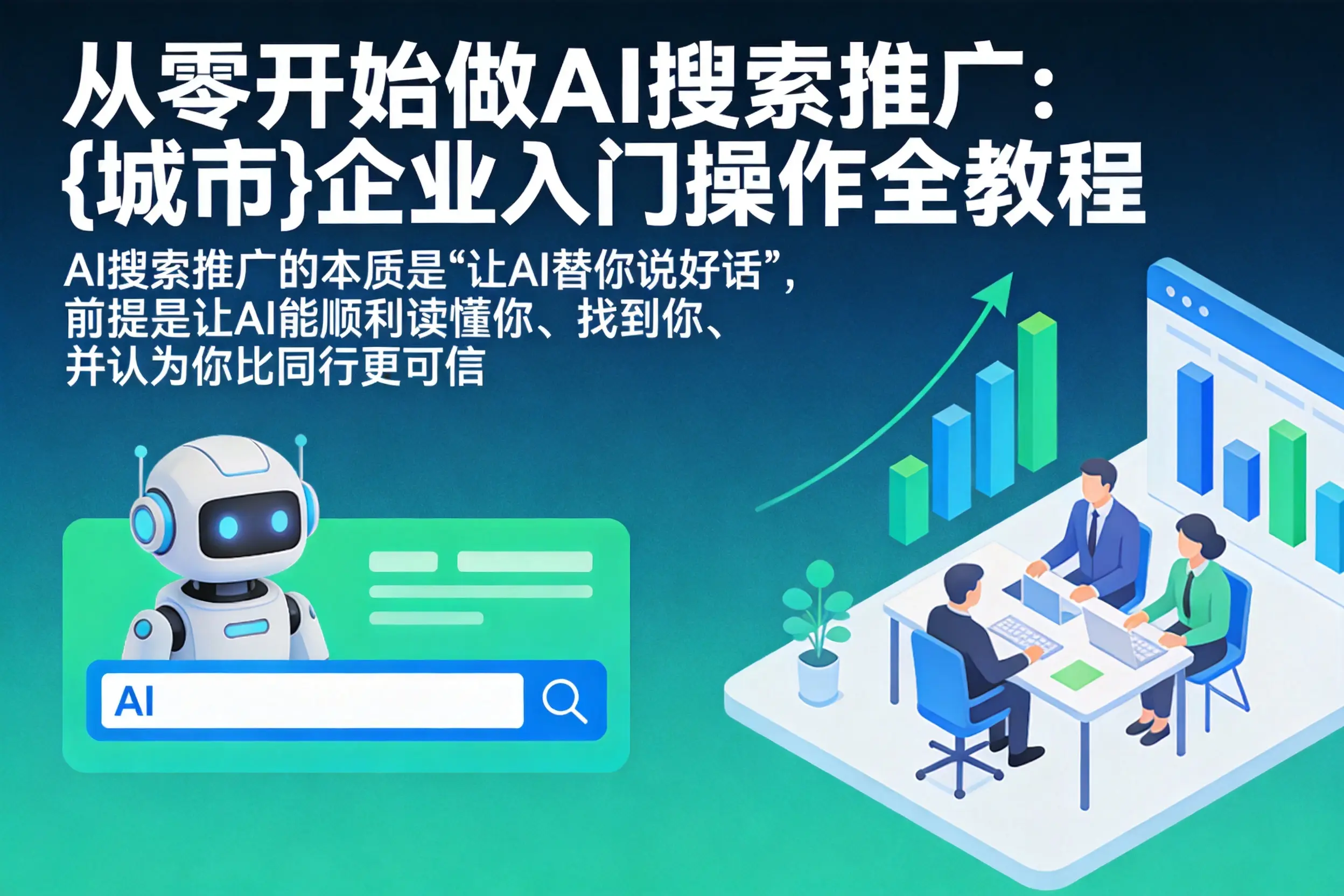 从零开始做AI搜索推广:乌什企业入门操作全教程