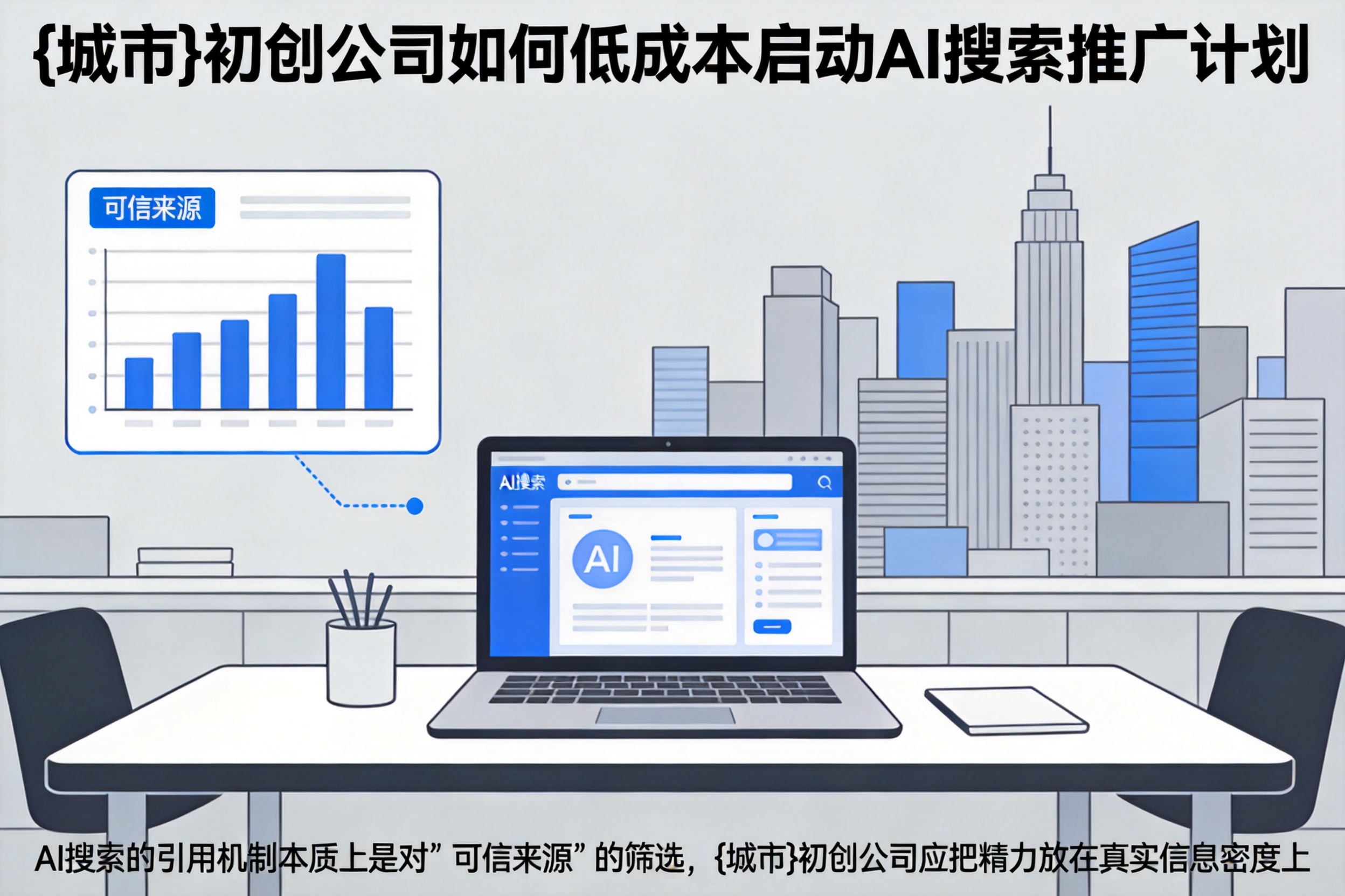 乌什初创公司如何低成本启动AI搜索推广计划